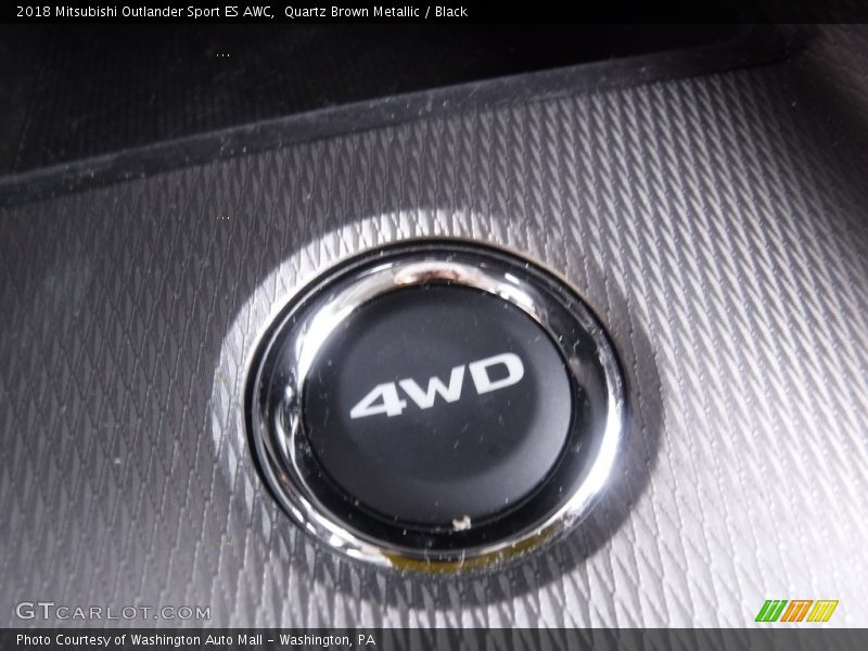 Quartz Brown Metallic / Black 2018 Mitsubishi Outlander Sport ES AWC