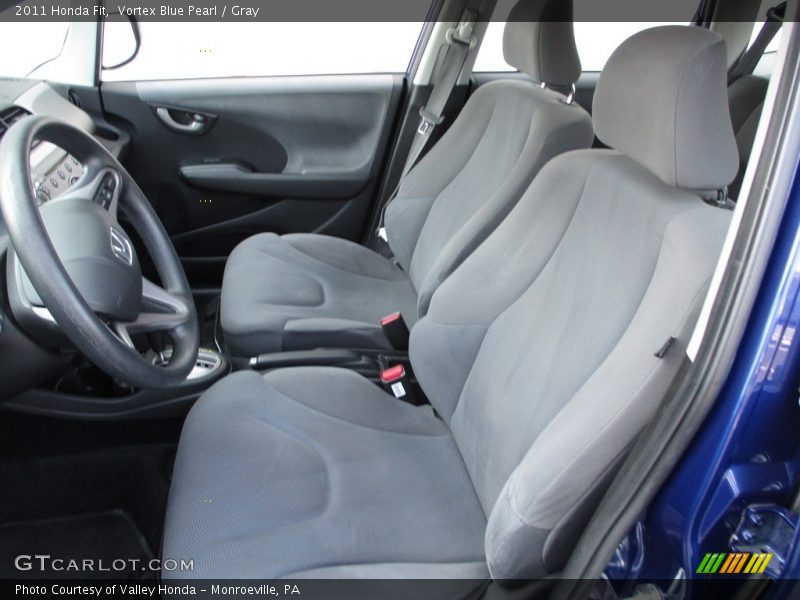 Vortex Blue Pearl / Gray 2011 Honda Fit
