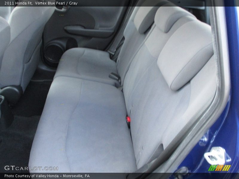 Vortex Blue Pearl / Gray 2011 Honda Fit