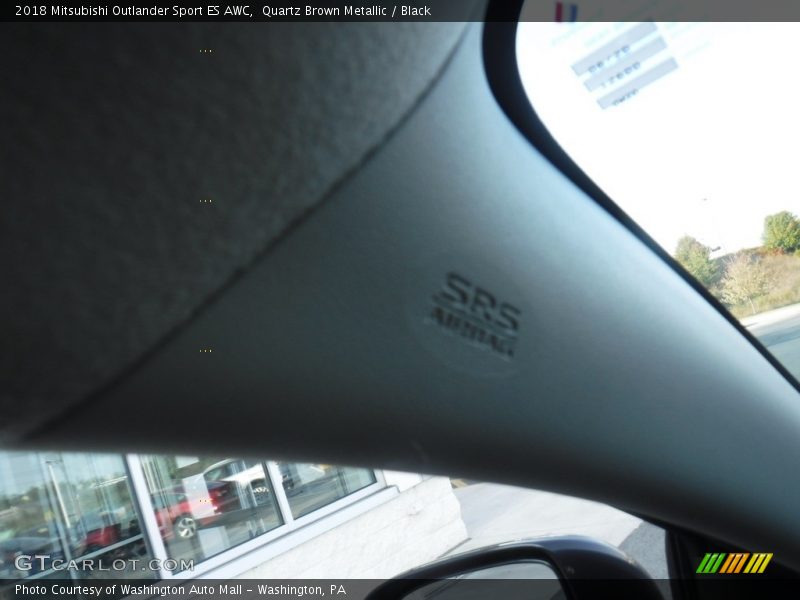 Quartz Brown Metallic / Black 2018 Mitsubishi Outlander Sport ES AWC