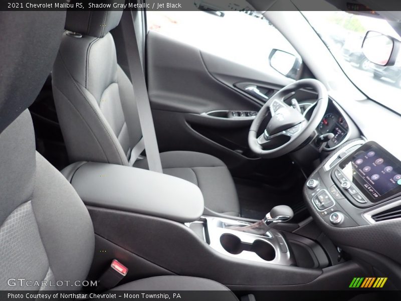 Shadow Gray Metallic / Jet Black 2021 Chevrolet Malibu RS
