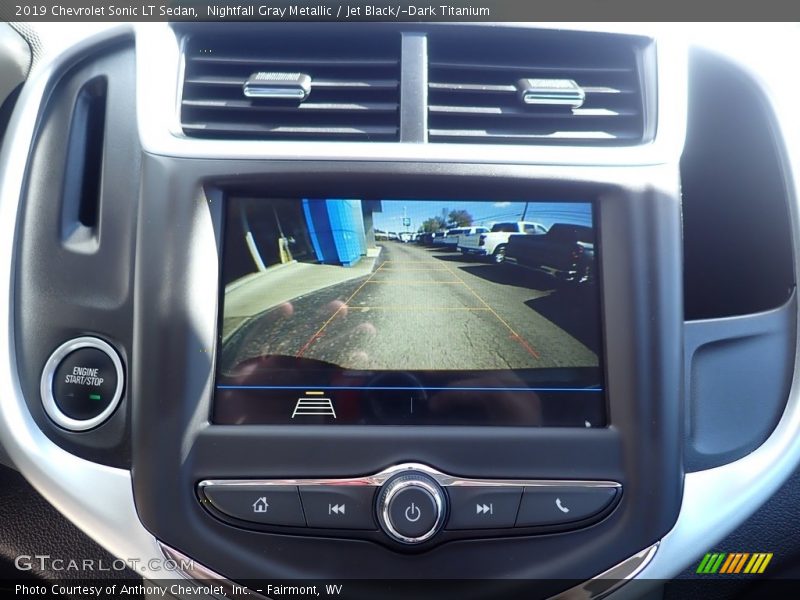 Nightfall Gray Metallic / Jet Black/­Dark Titanium 2019 Chevrolet Sonic LT Sedan