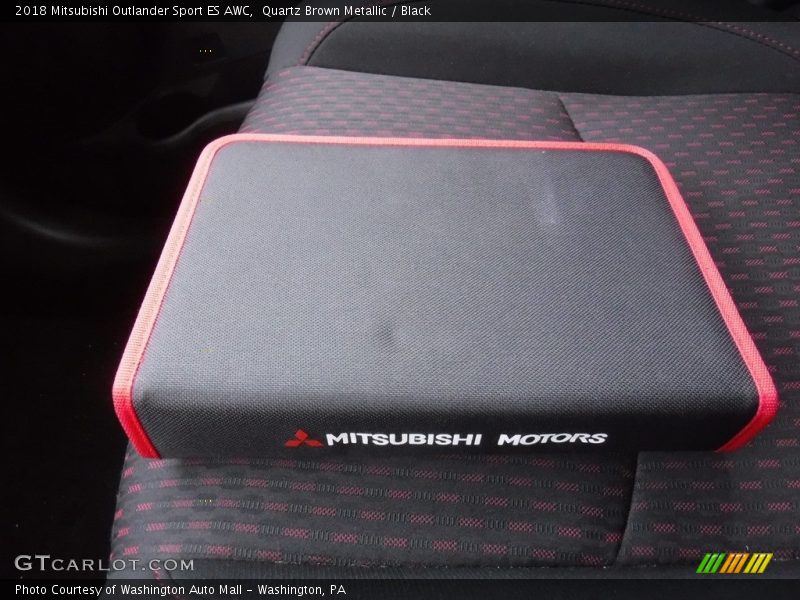 Quartz Brown Metallic / Black 2018 Mitsubishi Outlander Sport ES AWC