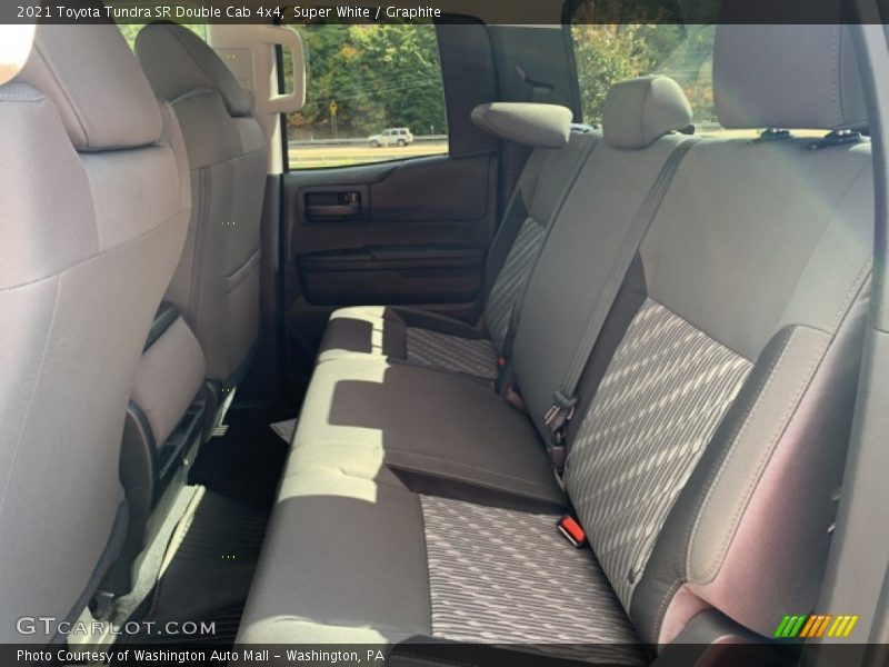 Super White / Graphite 2021 Toyota Tundra SR Double Cab 4x4