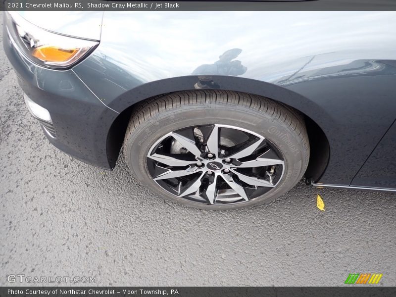 Shadow Gray Metallic / Jet Black 2021 Chevrolet Malibu RS