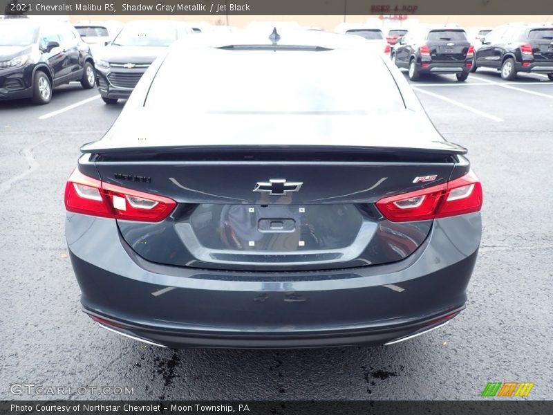 Shadow Gray Metallic / Jet Black 2021 Chevrolet Malibu RS
