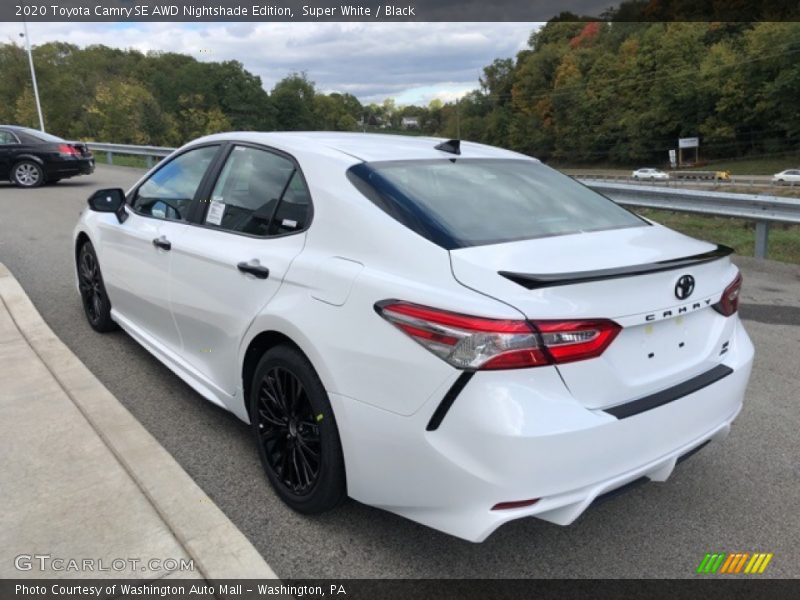  2020 Camry SE AWD Nightshade Edition Super White