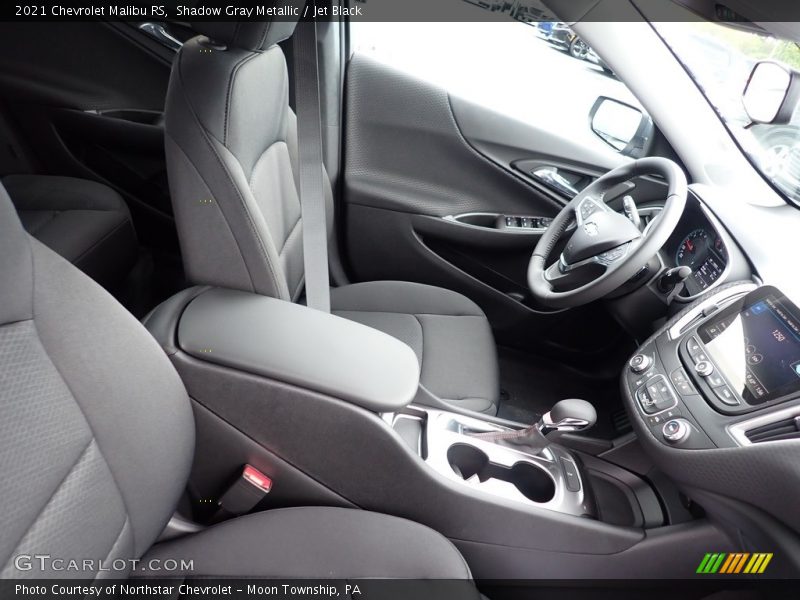 Shadow Gray Metallic / Jet Black 2021 Chevrolet Malibu RS