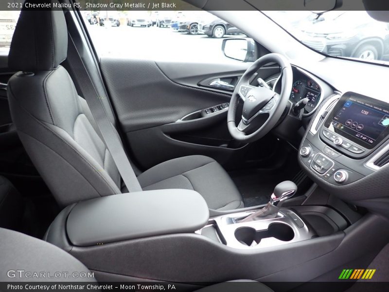 Shadow Gray Metallic / Jet Black 2021 Chevrolet Malibu RS