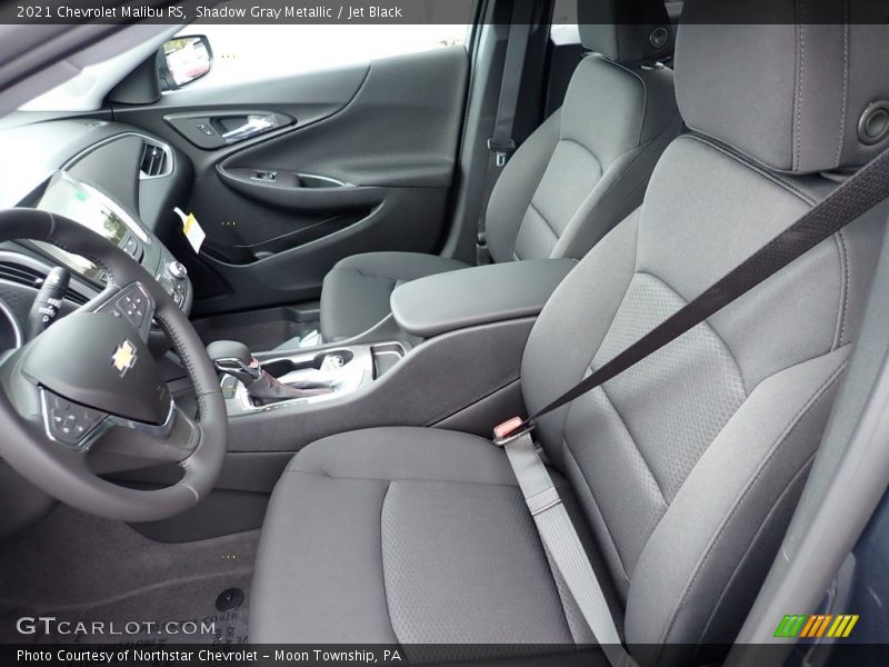 Shadow Gray Metallic / Jet Black 2021 Chevrolet Malibu RS