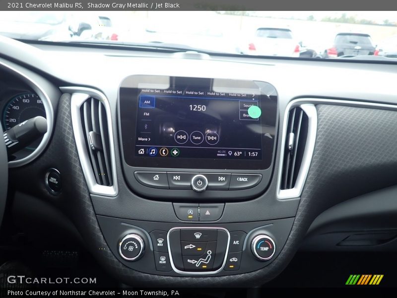 Shadow Gray Metallic / Jet Black 2021 Chevrolet Malibu RS