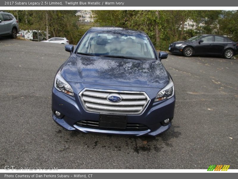 Twilight Blue Metallic / Warm Ivory 2017 Subaru Legacy 2.5i Limited