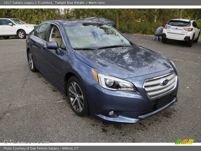 Twilight Blue Metallic / Warm Ivory 2017 Subaru Legacy 2.5i Limited