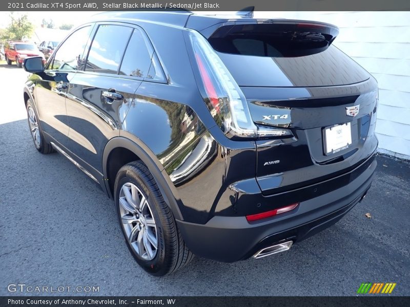 Stellar Black Metallic / Sedona/Jet Black 2021 Cadillac XT4 Sport AWD