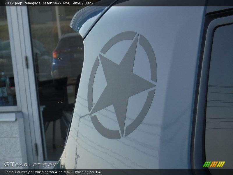Anvil / Black 2017 Jeep Renegade Deserthawk 4x4