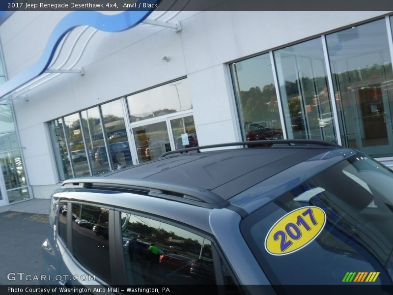 Anvil / Black 2017 Jeep Renegade Deserthawk 4x4