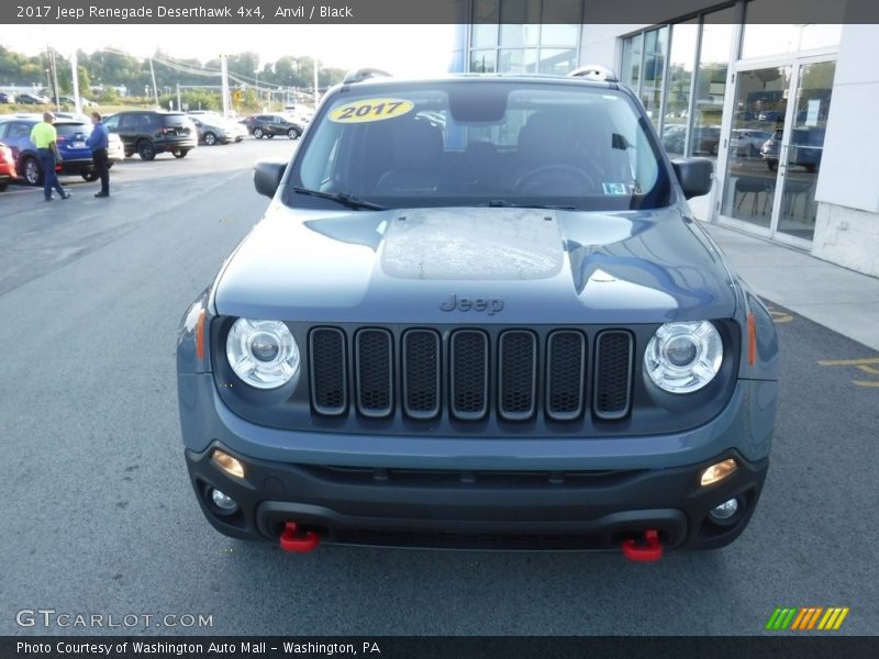 Anvil / Black 2017 Jeep Renegade Deserthawk 4x4