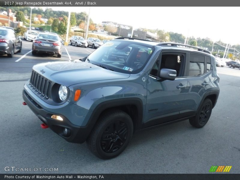 Anvil / Black 2017 Jeep Renegade Deserthawk 4x4