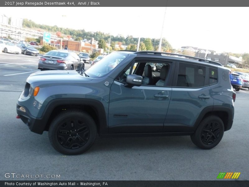 Anvil / Black 2017 Jeep Renegade Deserthawk 4x4