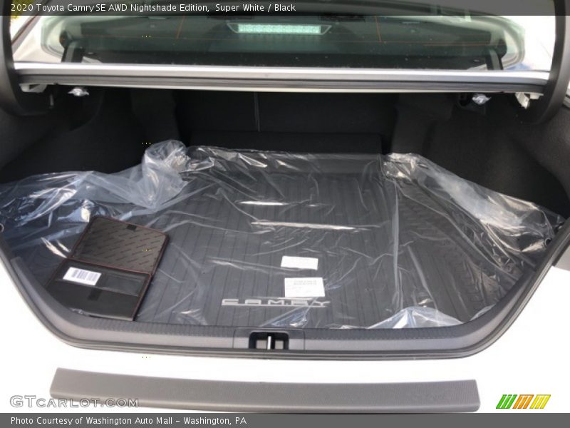  2020 Camry SE AWD Nightshade Edition Trunk