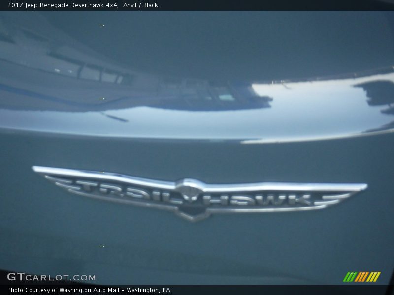 Anvil / Black 2017 Jeep Renegade Deserthawk 4x4