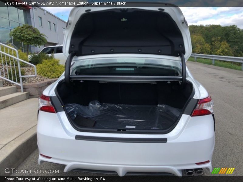  2020 Camry SE AWD Nightshade Edition Trunk