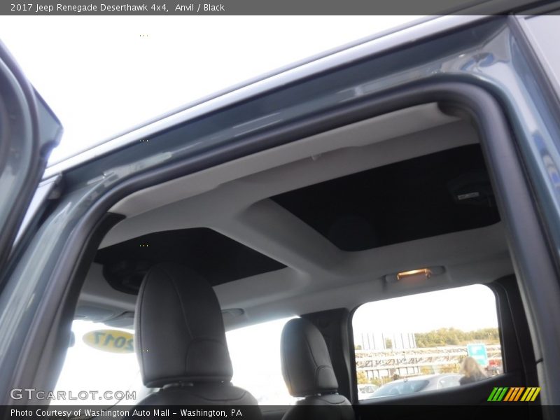 Anvil / Black 2017 Jeep Renegade Deserthawk 4x4