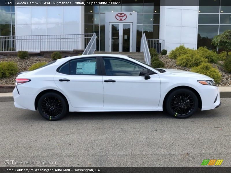 2020 Camry SE AWD Nightshade Edition Super White