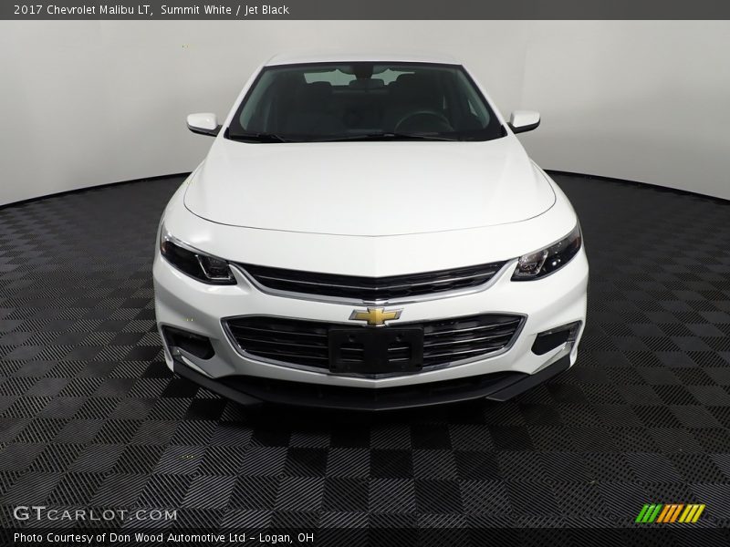 Summit White / Jet Black 2017 Chevrolet Malibu LT