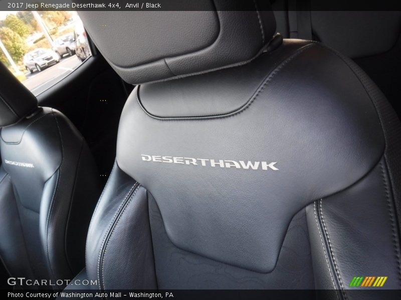 Anvil / Black 2017 Jeep Renegade Deserthawk 4x4