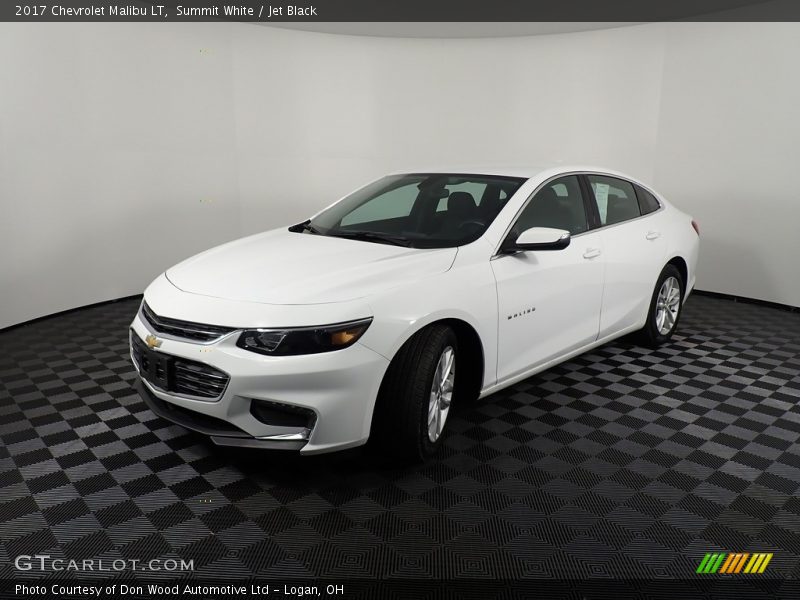 Summit White / Jet Black 2017 Chevrolet Malibu LT