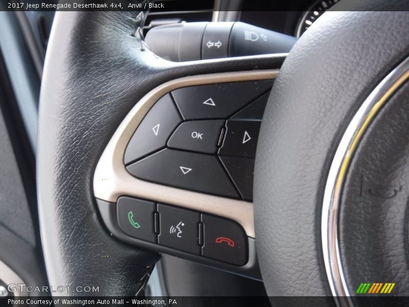 Anvil / Black 2017 Jeep Renegade Deserthawk 4x4