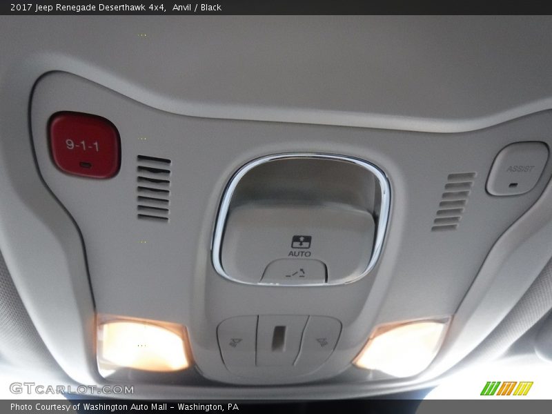 Anvil / Black 2017 Jeep Renegade Deserthawk 4x4