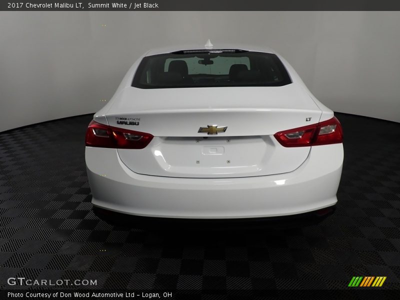 Summit White / Jet Black 2017 Chevrolet Malibu LT