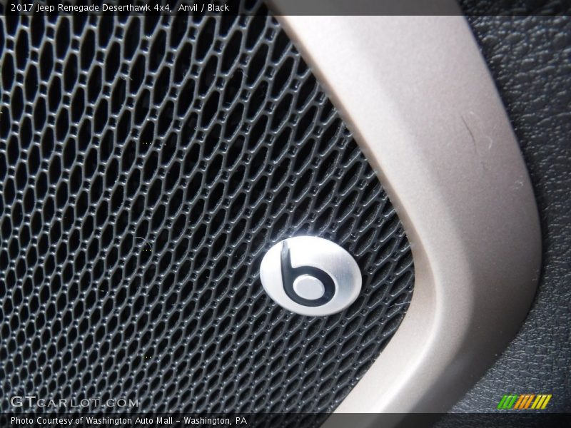 Anvil / Black 2017 Jeep Renegade Deserthawk 4x4