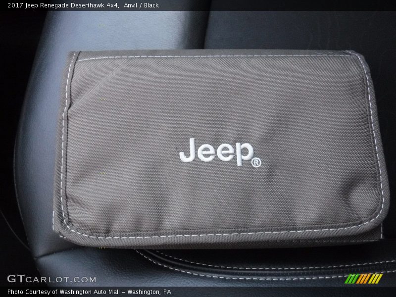 Anvil / Black 2017 Jeep Renegade Deserthawk 4x4
