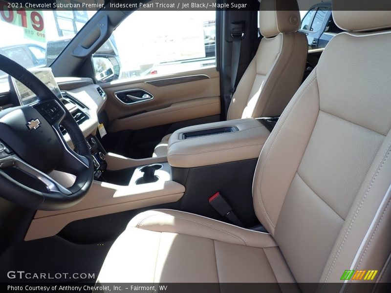 Iridescent Pearl Tricoat / Jet Black/­Maple Sugar 2021 Chevrolet Suburban Premier
