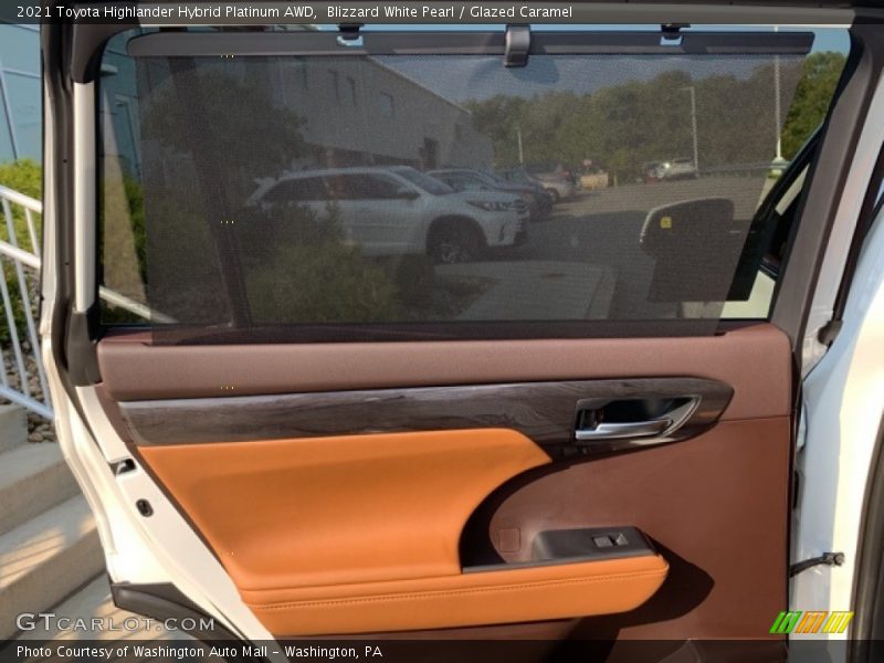 Door Panel of 2021 Highlander Hybrid Platinum AWD