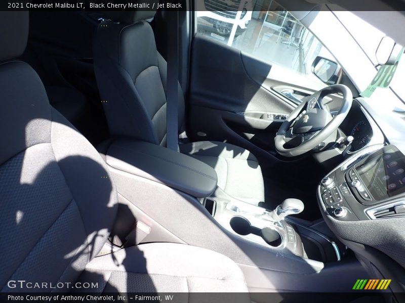 Black Cherry Metallic / Jet Black 2021 Chevrolet Malibu LT