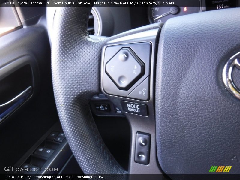 Magnetic Gray Metallic / Graphite w/Gun Metal 2018 Toyota Tacoma TRD Sport Double Cab 4x4