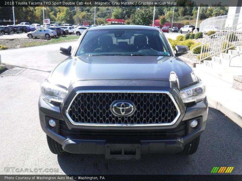 Magnetic Gray Metallic / Graphite w/Gun Metal 2018 Toyota Tacoma TRD Sport Double Cab 4x4