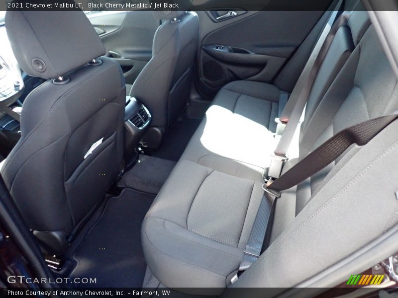 Black Cherry Metallic / Jet Black 2021 Chevrolet Malibu LT