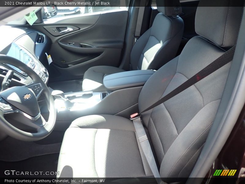 Black Cherry Metallic / Jet Black 2021 Chevrolet Malibu LT