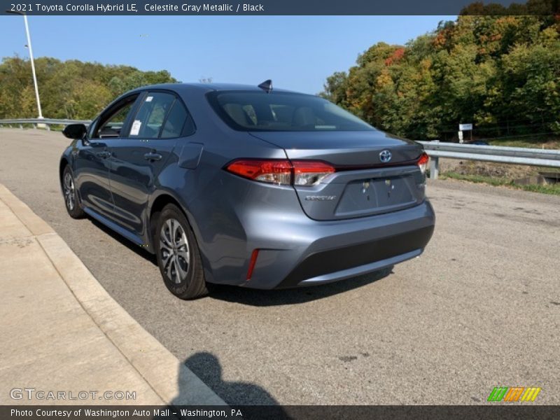 Celestite Gray Metallic / Black 2021 Toyota Corolla Hybrid LE