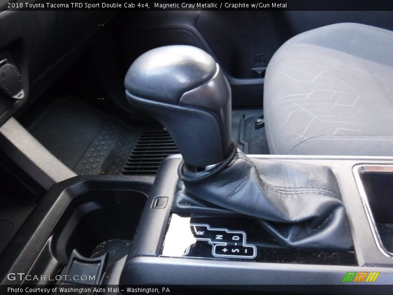 Magnetic Gray Metallic / Graphite w/Gun Metal 2018 Toyota Tacoma TRD Sport Double Cab 4x4