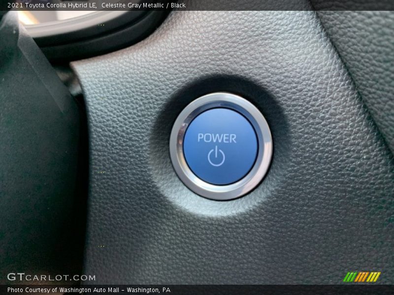 Celestite Gray Metallic / Black 2021 Toyota Corolla Hybrid LE