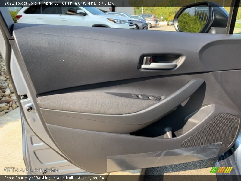 Celestite Gray Metallic / Black 2021 Toyota Corolla Hybrid LE