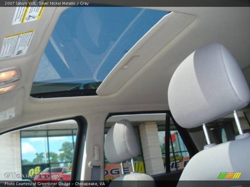 Silver Nickel Metallic / Gray 2007 Saturn VUE