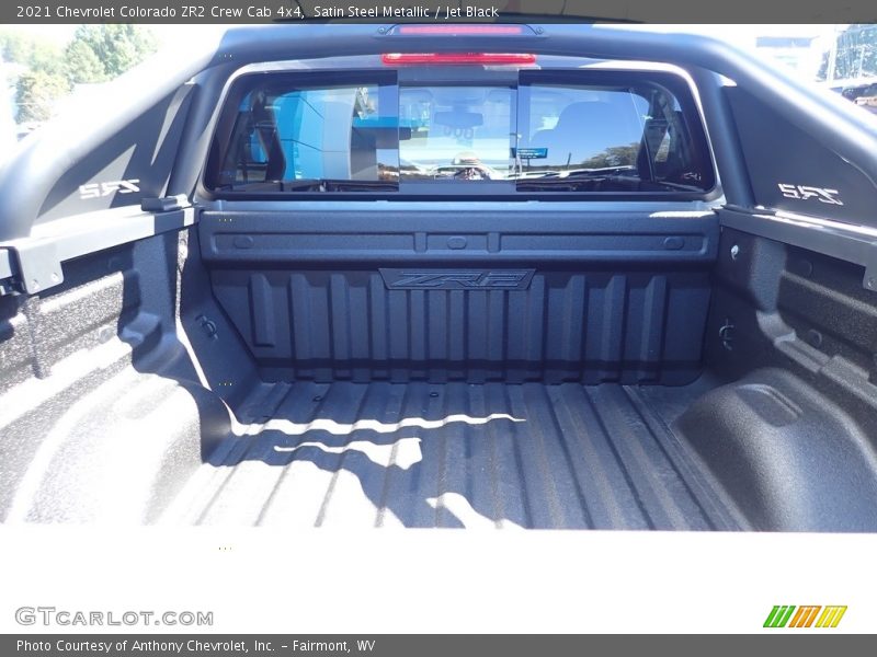 Satin Steel Metallic / Jet Black 2021 Chevrolet Colorado ZR2 Crew Cab 4x4