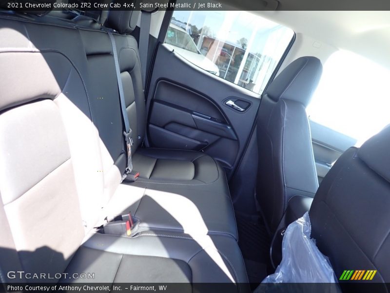 Satin Steel Metallic / Jet Black 2021 Chevrolet Colorado ZR2 Crew Cab 4x4